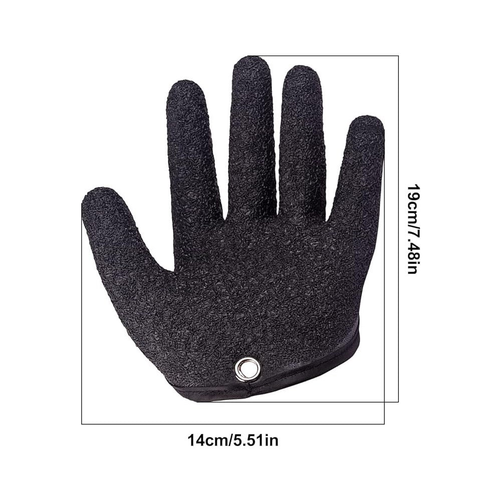 Fishing Gloves TAIZER 4PCS Latex