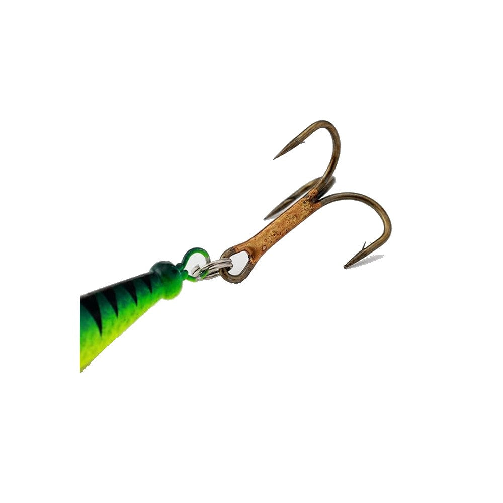 Sequins Artificial Baits Spinner Fishing Lures With Triple Hooks Hard Metal