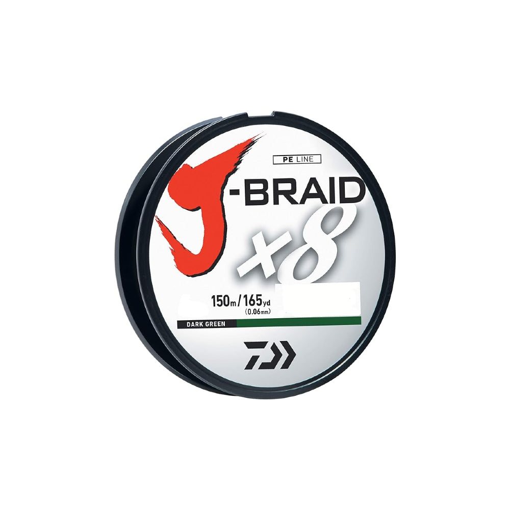 Daiwa J-Braid 300M 8-Strand Woven Round Braid Line